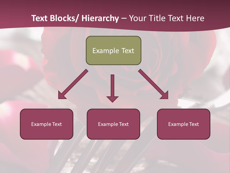 Card Enamoured Romantic PowerPoint Template