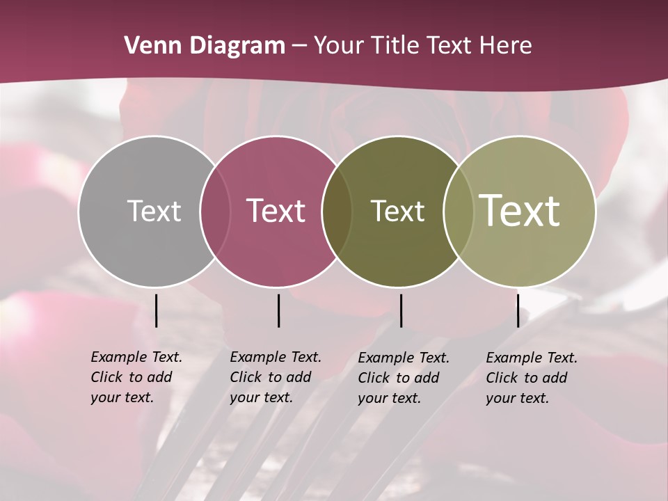 Card Enamoured Romantic PowerPoint Template