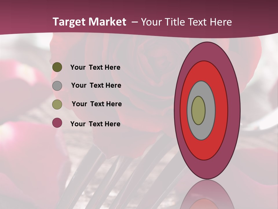 Card Enamoured Romantic PowerPoint Template