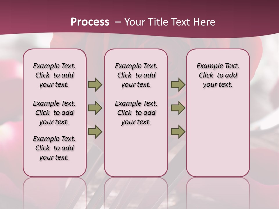Card Enamoured Romantic PowerPoint Template