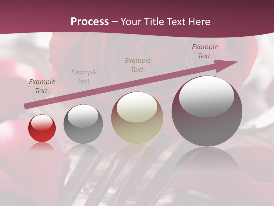 Card Enamoured Romantic PowerPoint Template