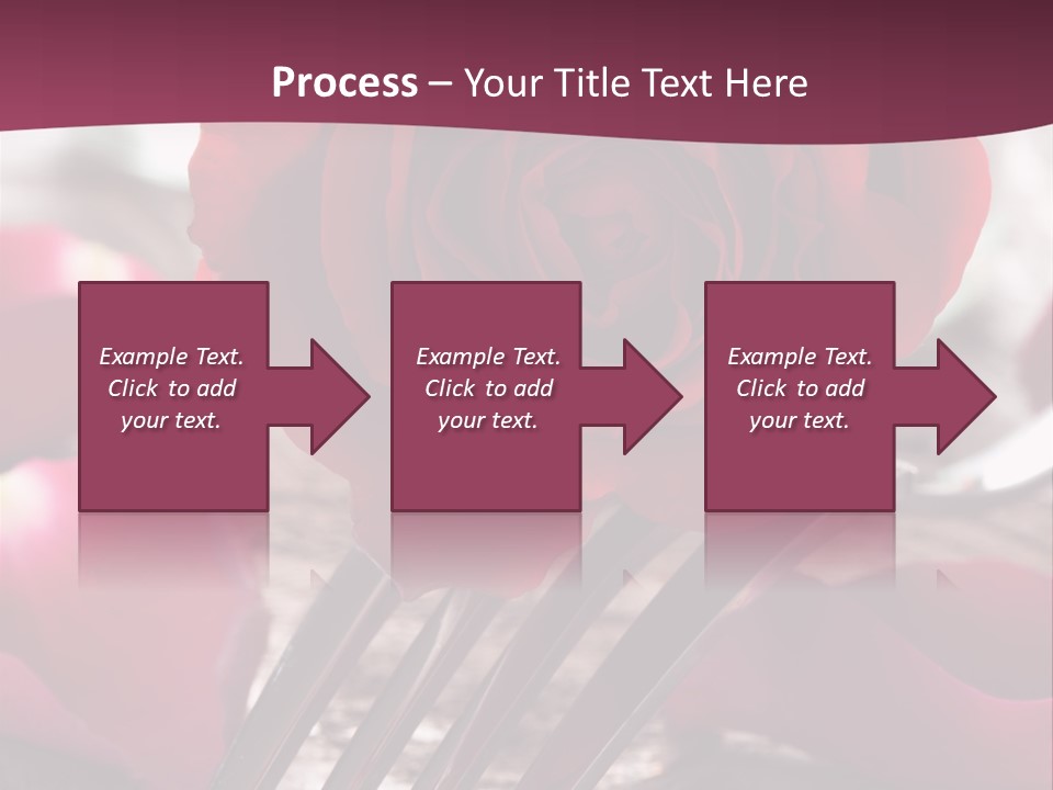 Card Enamoured Romantic PowerPoint Template