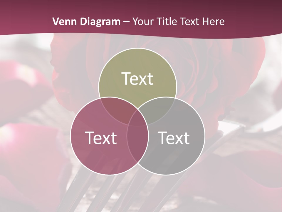 Card Enamoured Romantic PowerPoint Template