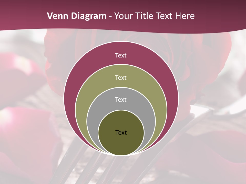 Card Enamoured Romantic PowerPoint Template