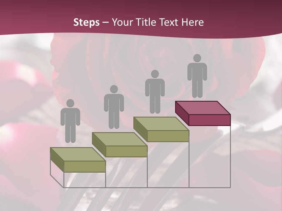 Card Enamoured Romantic PowerPoint Template