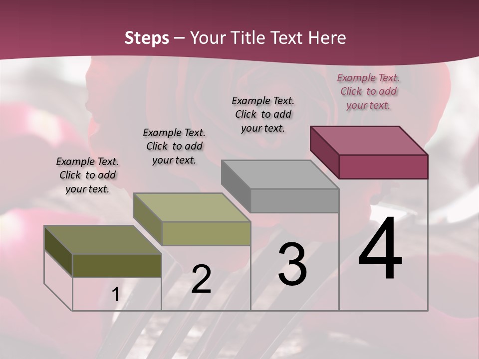 Card Enamoured Romantic PowerPoint Template