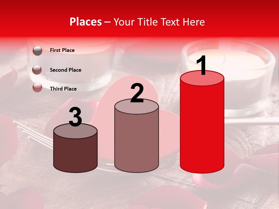 Fork Candle Birthday PowerPoint Template