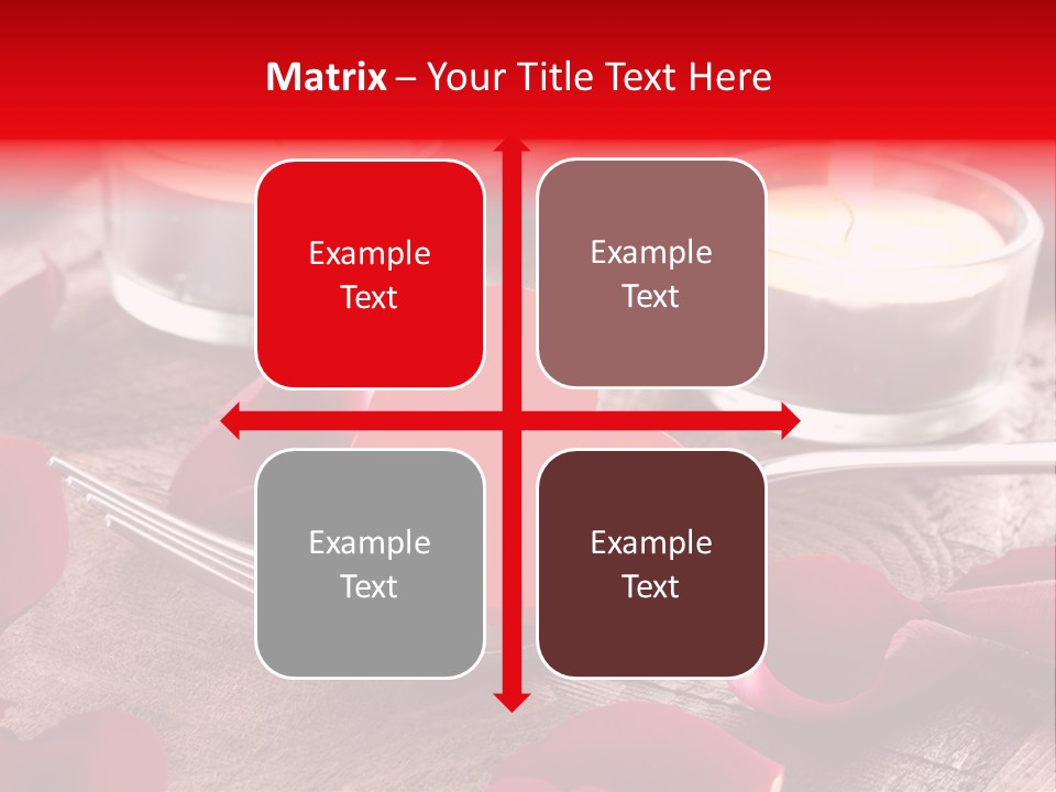 Fork Candle Birthday PowerPoint Template