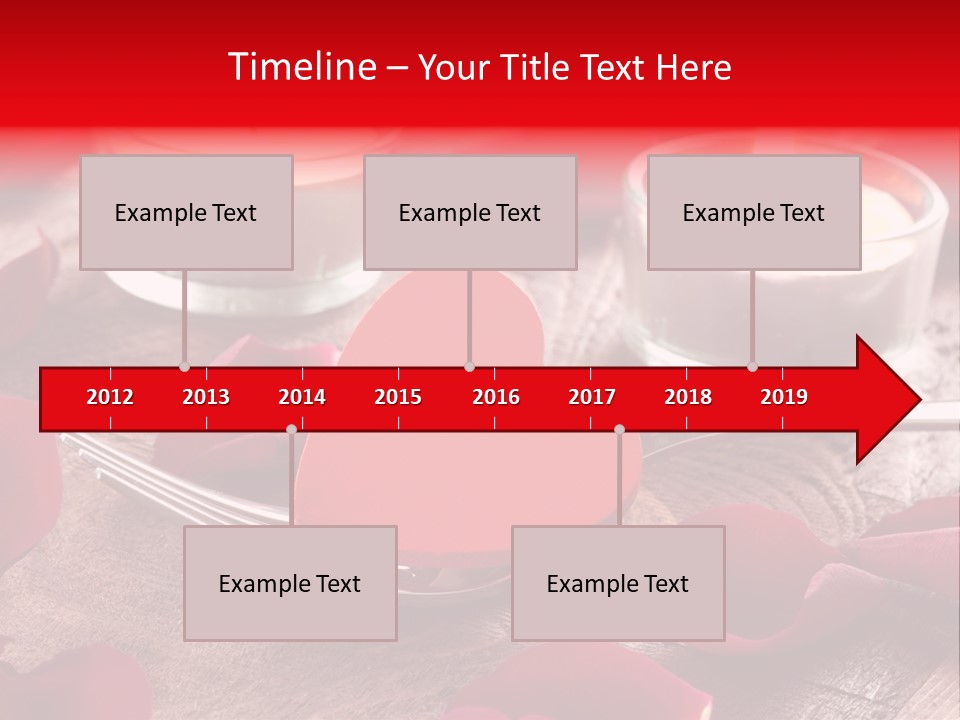 Fork Candle Birthday PowerPoint Template
