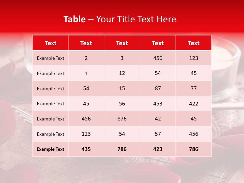 Fork Candle Birthday PowerPoint Template