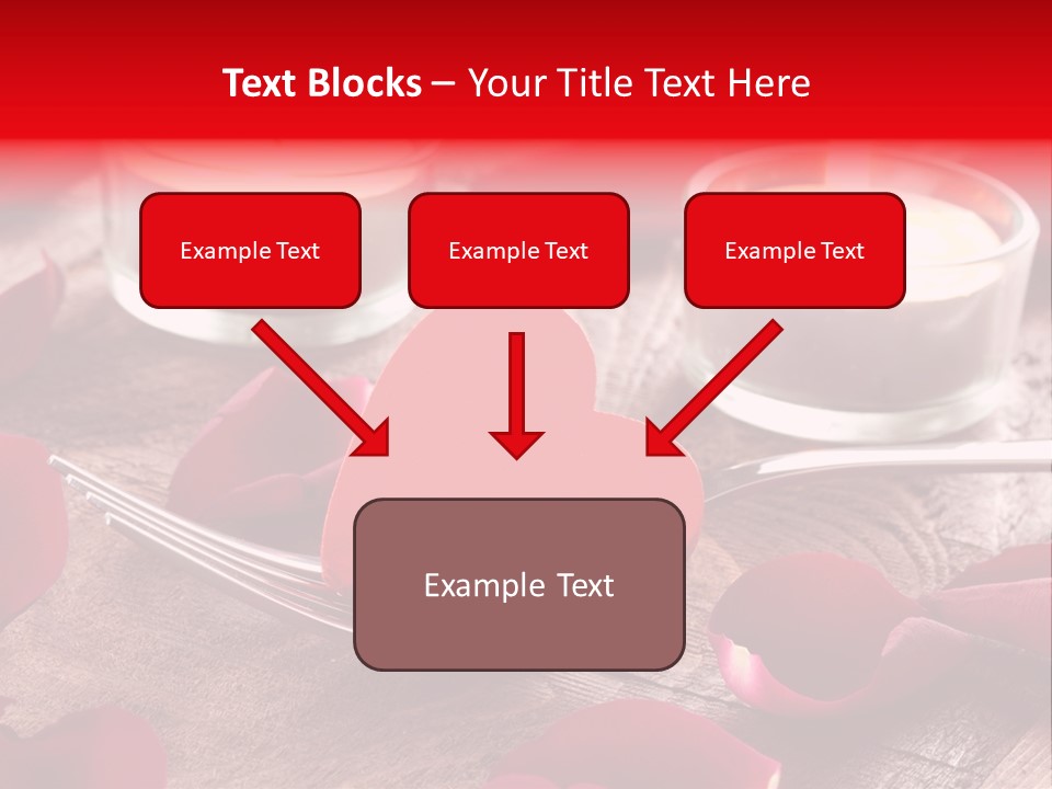 Fork Candle Birthday PowerPoint Template