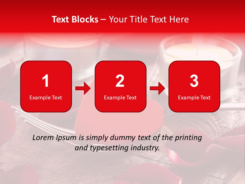 Fork Candle Birthday PowerPoint Template