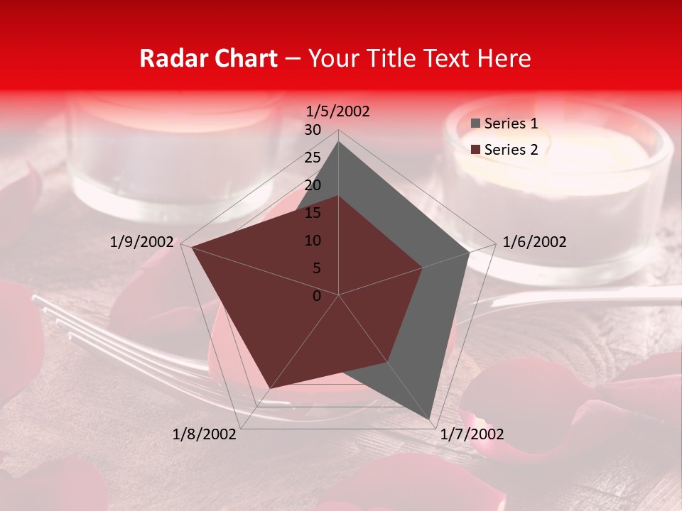 Fork Candle Birthday PowerPoint Template
