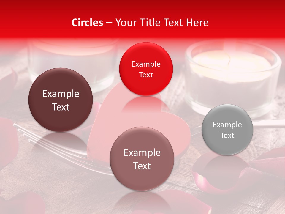 Fork Candle Birthday PowerPoint Template