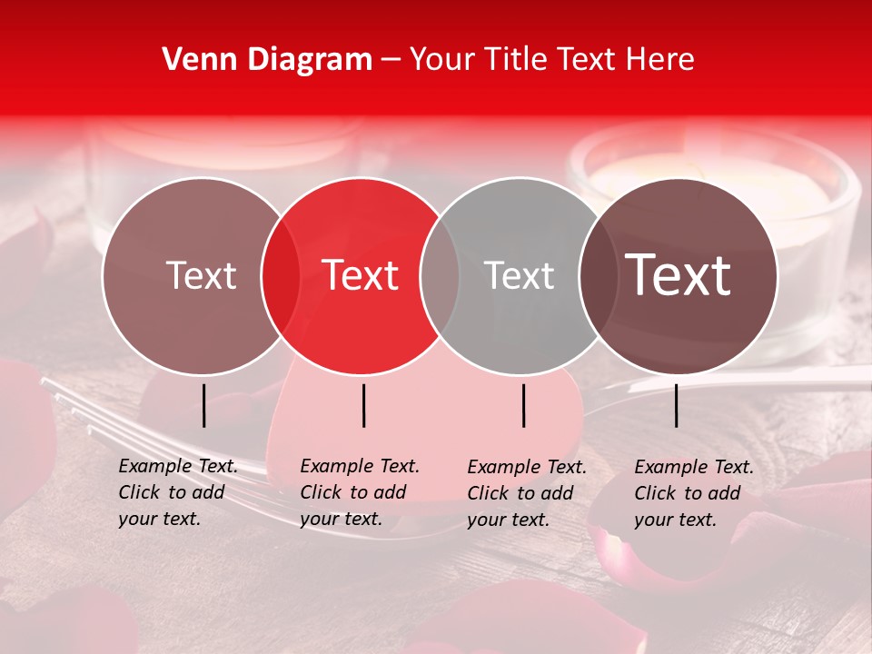 Fork Candle Birthday PowerPoint Template