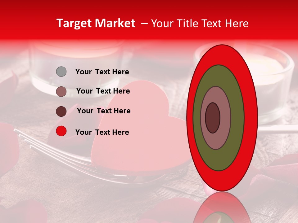 Fork Candle Birthday PowerPoint Template