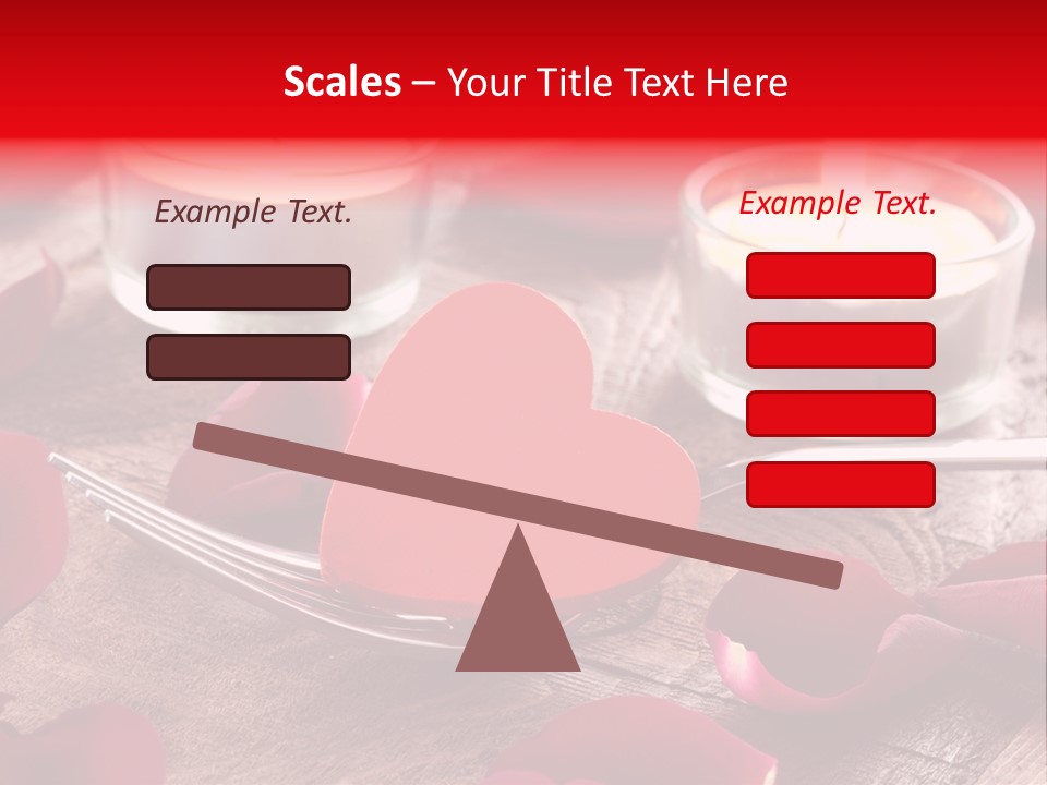 Fork Candle Birthday PowerPoint Template