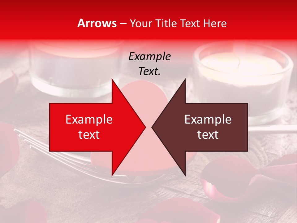 Fork Candle Birthday PowerPoint Template