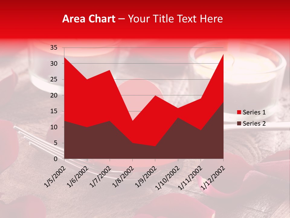 Fork Candle Birthday PowerPoint Template