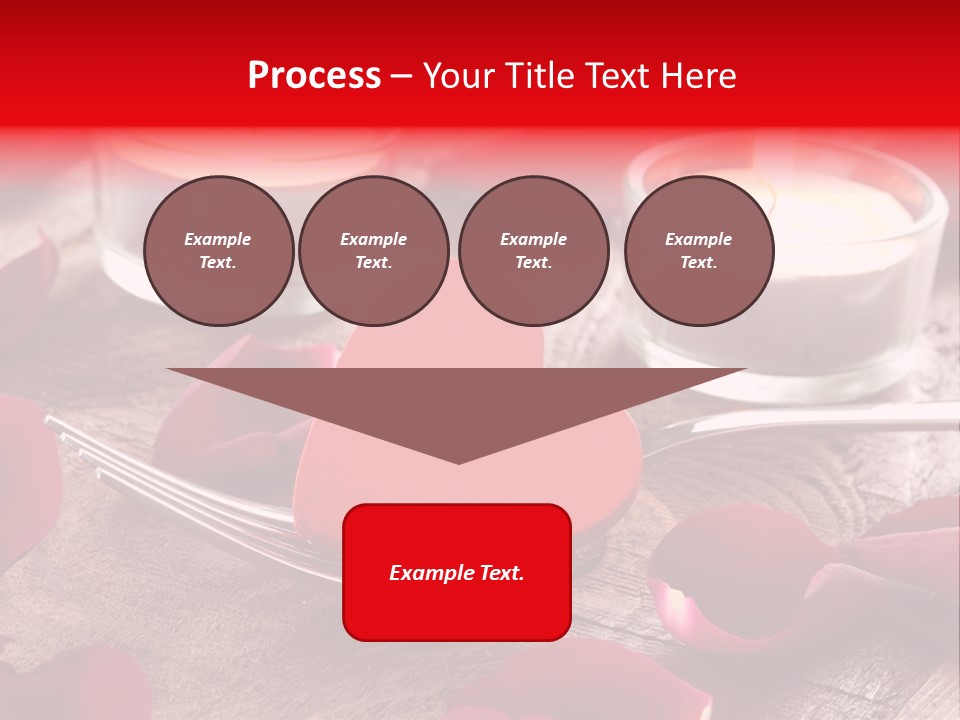 Fork Candle Birthday PowerPoint Template