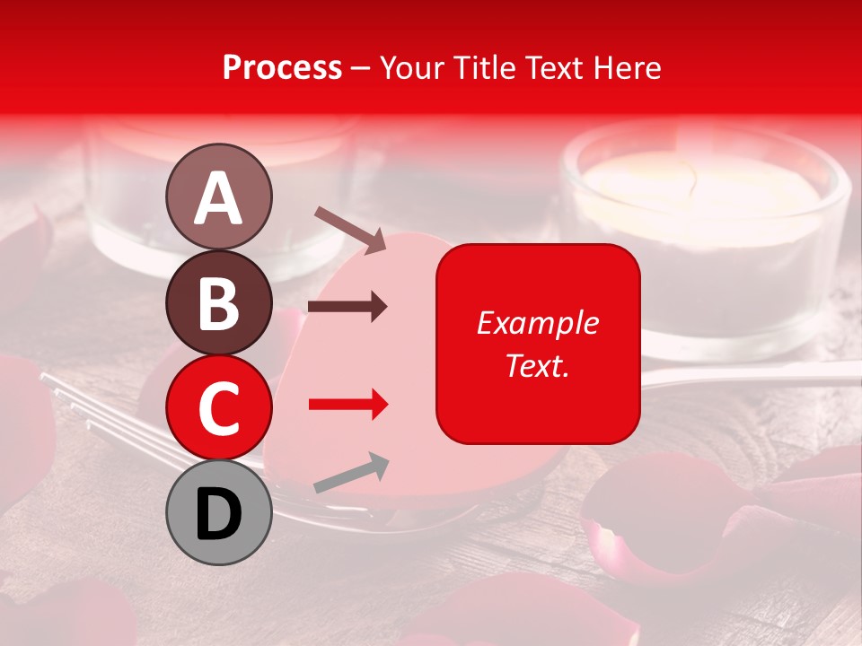 Fork Candle Birthday PowerPoint Template