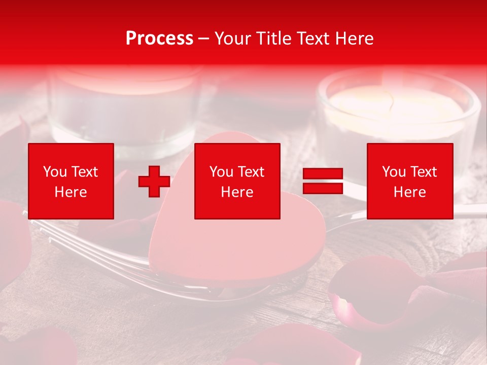 Fork Candle Birthday PowerPoint Template