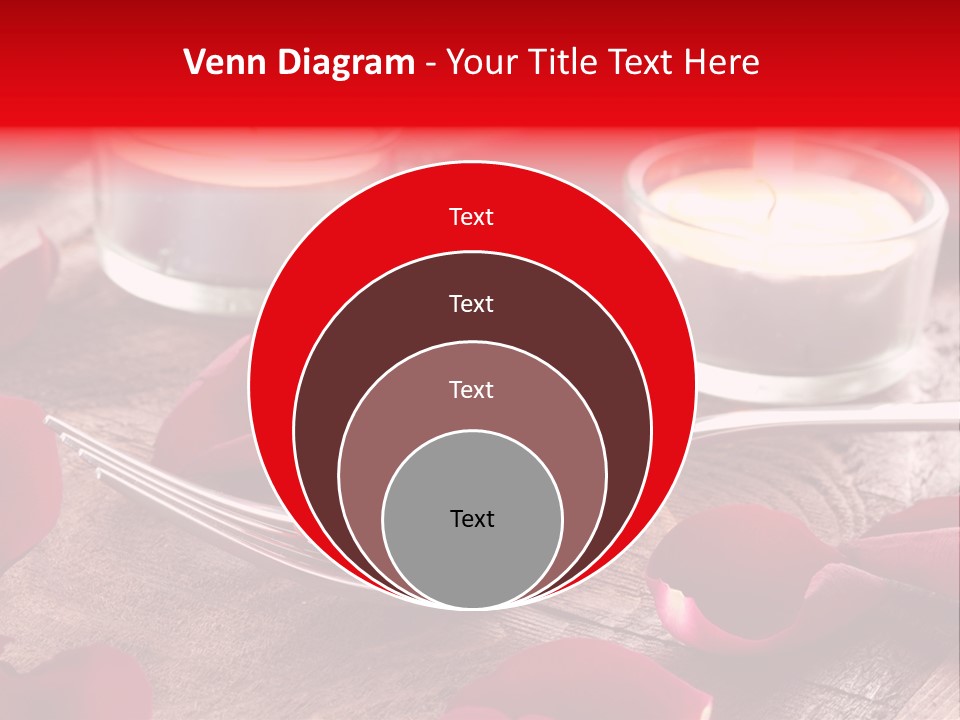 Fork Candle Birthday PowerPoint Template