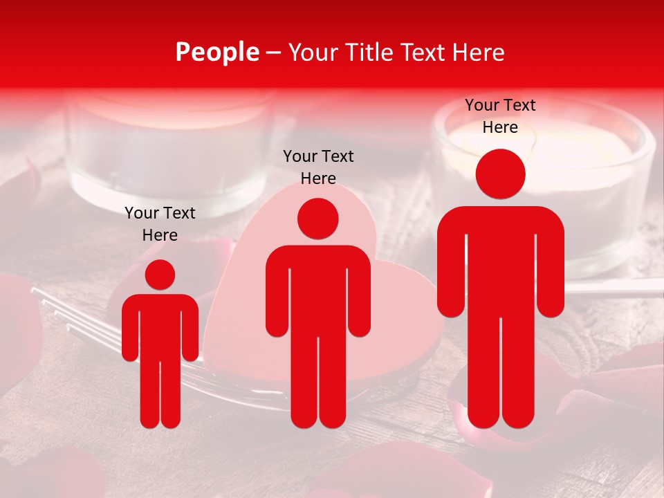 Fork Candle Birthday PowerPoint Template