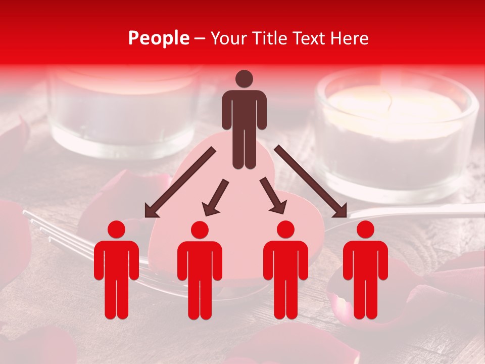 Fork Candle Birthday PowerPoint Template