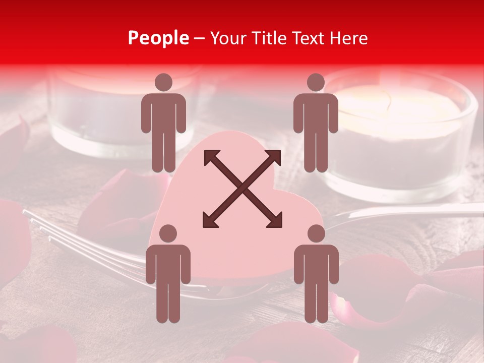 Fork Candle Birthday PowerPoint Template