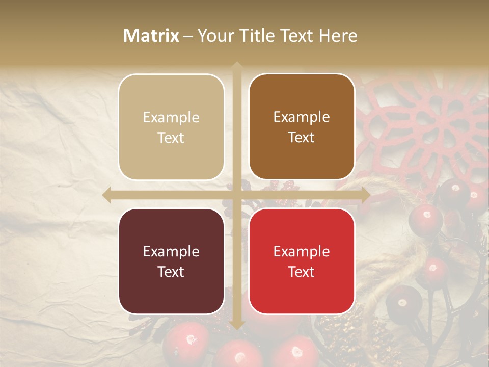 Beautiful Year Gift PowerPoint Template