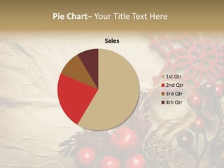 Beautiful Year Gift PowerPoint Template