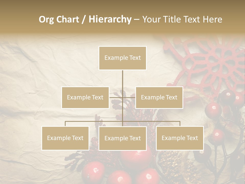 Beautiful Year Gift PowerPoint Template