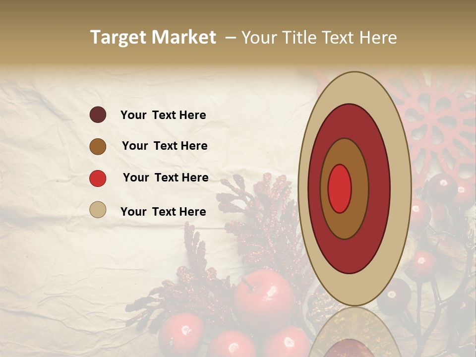 Beautiful Year Gift PowerPoint Template