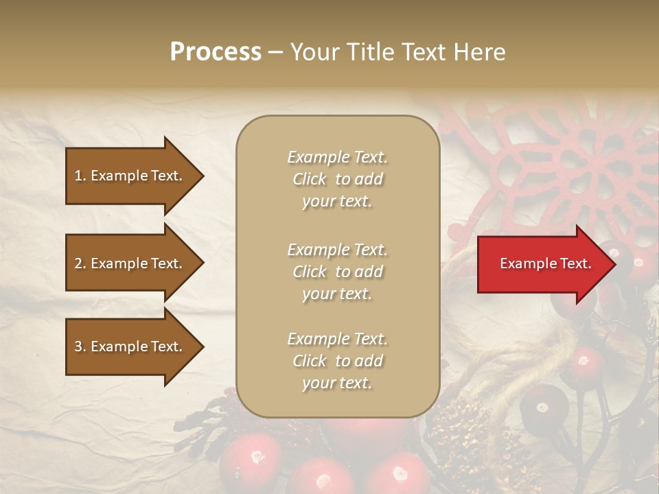 Beautiful Year Gift PowerPoint Template
