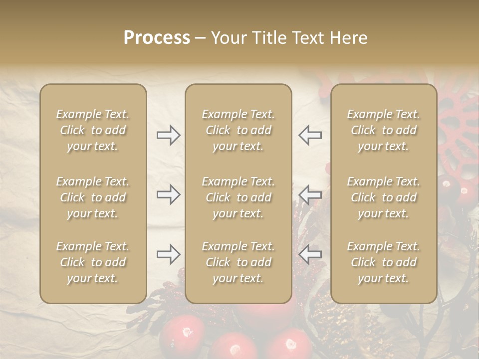 Beautiful Year Gift PowerPoint Template