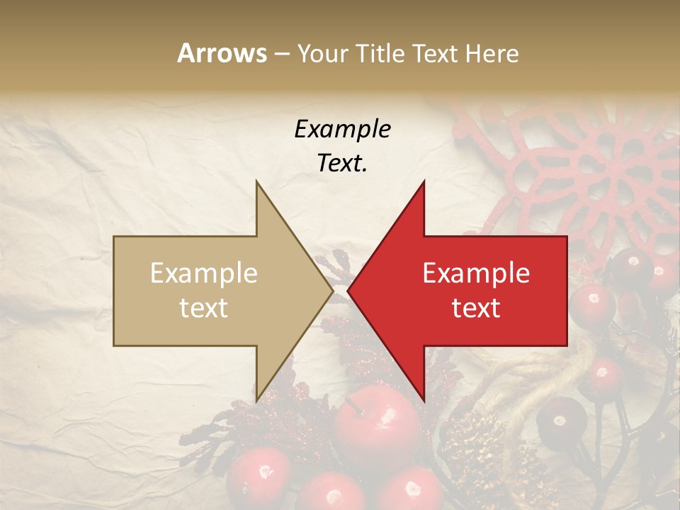 Beautiful Year Gift PowerPoint Template