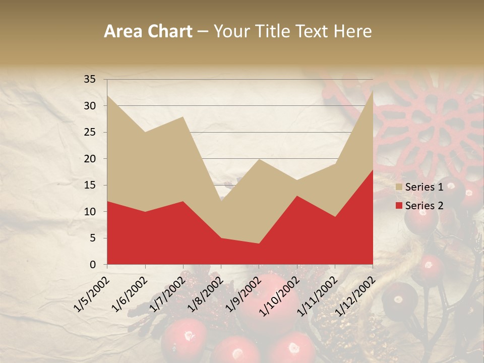 Beautiful Year Gift PowerPoint Template