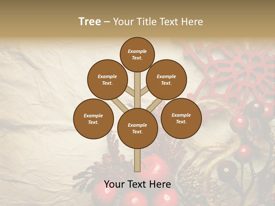 Beautiful Year Gift PowerPoint Template