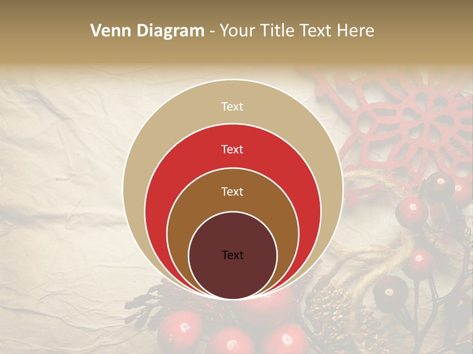 Beautiful Year Gift PowerPoint Template