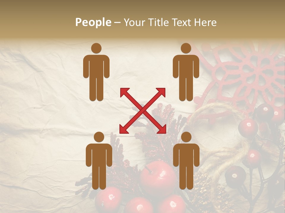 Beautiful Year Gift PowerPoint Template