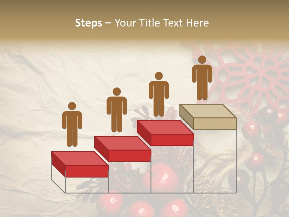 Beautiful Year Gift PowerPoint Template