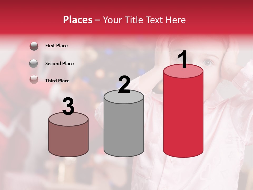 Child Bauble Father PowerPoint Template