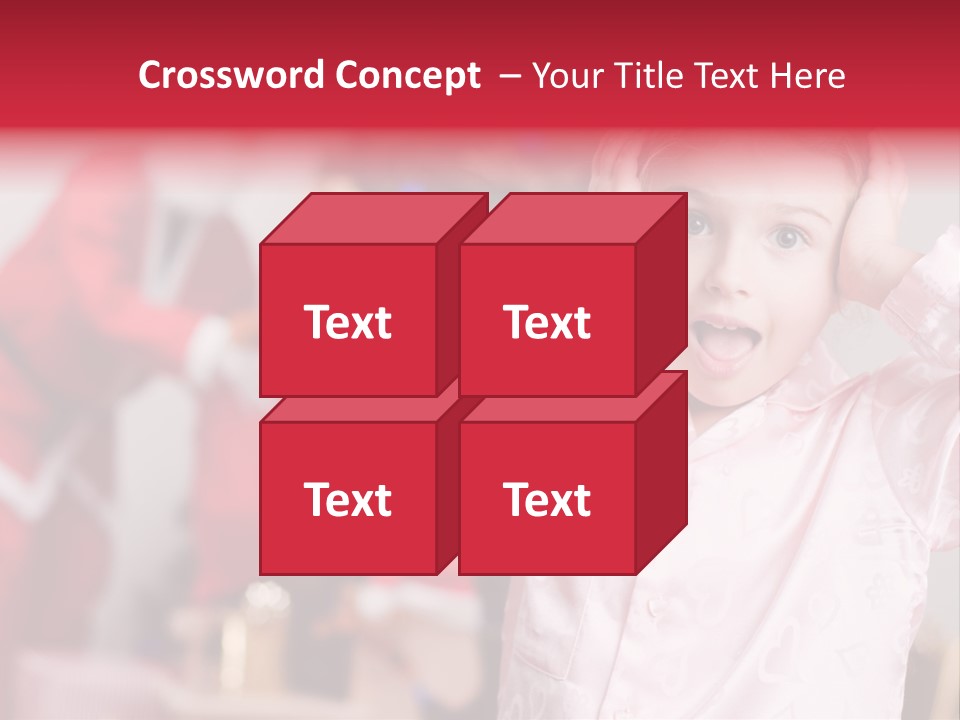 Child Bauble Father PowerPoint Template