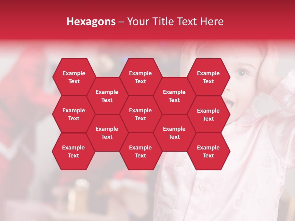 Child Bauble Father PowerPoint Template