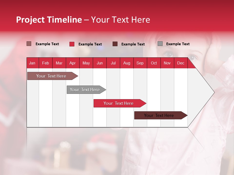 Child Bauble Father PowerPoint Template