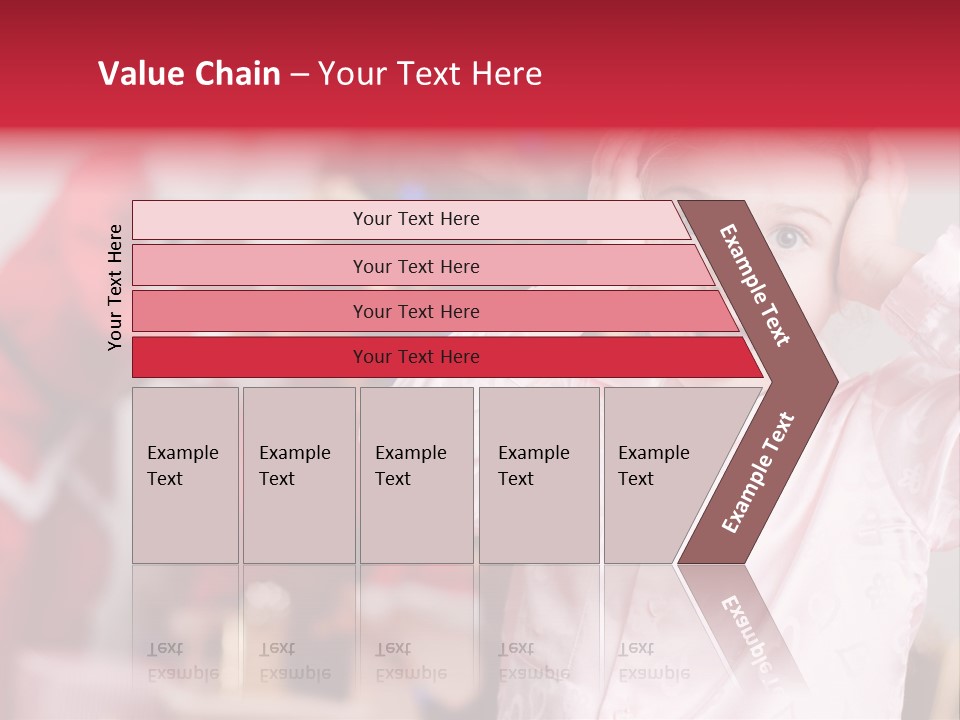 Child Bauble Father PowerPoint Template