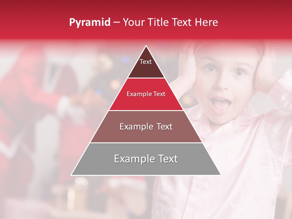 Child Bauble Father PowerPoint Template