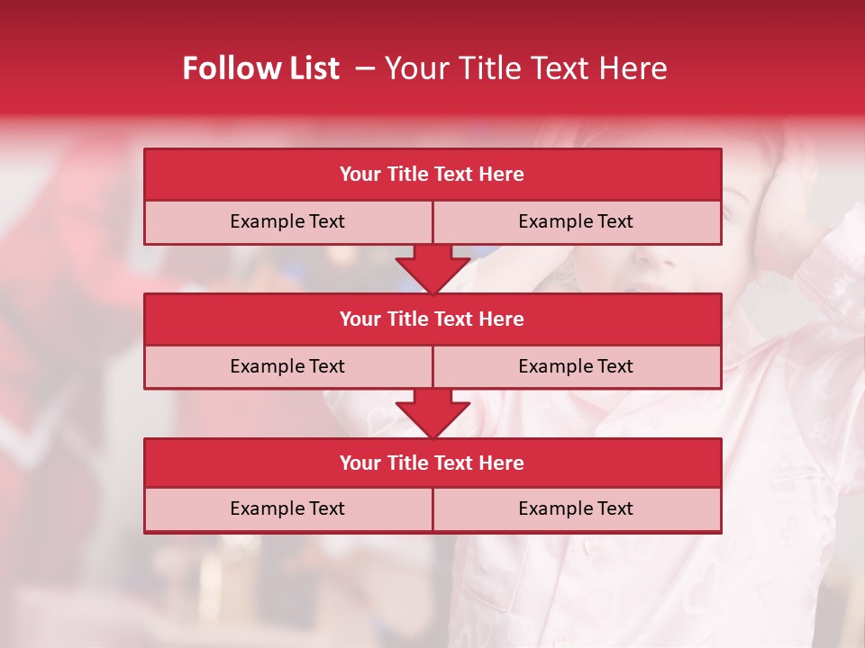 Child Bauble Father PowerPoint Template