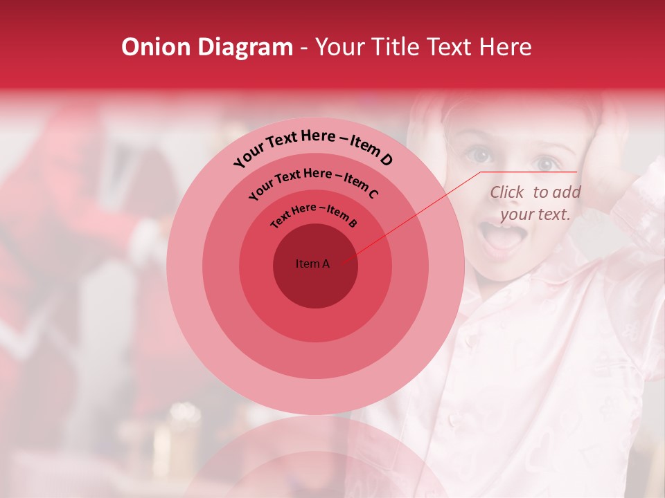 Child Bauble Father PowerPoint Template